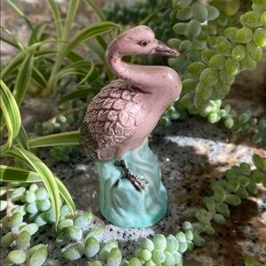 🦩Vintage🦩Miniature Flamingo Figurine
